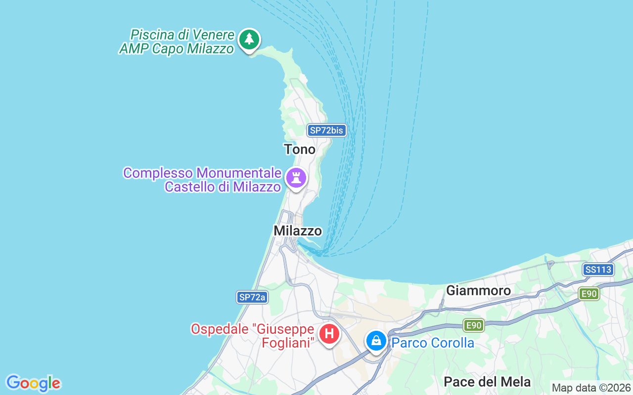 Plats för RIB-båt: Milazzo, Italien