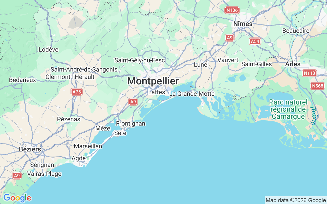 Location of the RIB: Carnon, 34250 Palavas-Les-Flots
