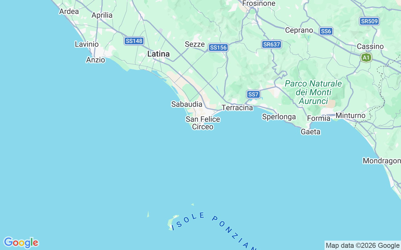 Location of the Boat without license: Foce Sisto, 04017 San Felice Circeo