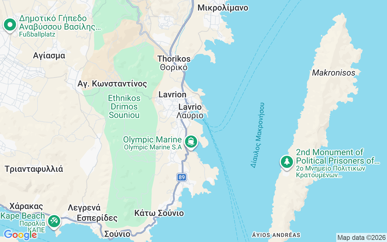 Liegeplatz Katamaran: Lavrio Port, Lavrio