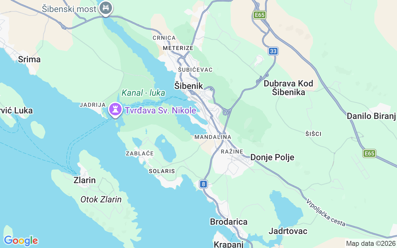 Liegeplatz Segelboot: Marina Mandalina, Grad Šibenik