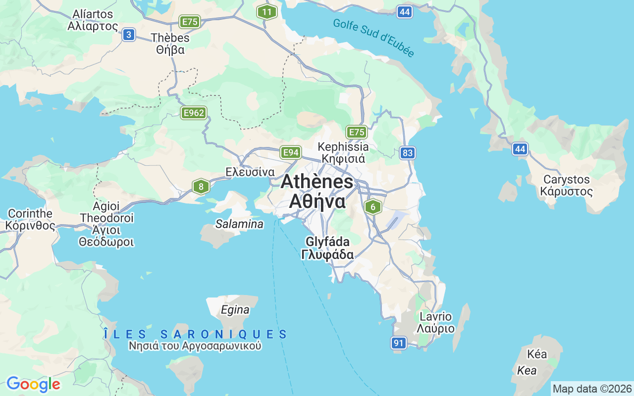 Emplacement du Semi-rigide: Anavissos, Athènes