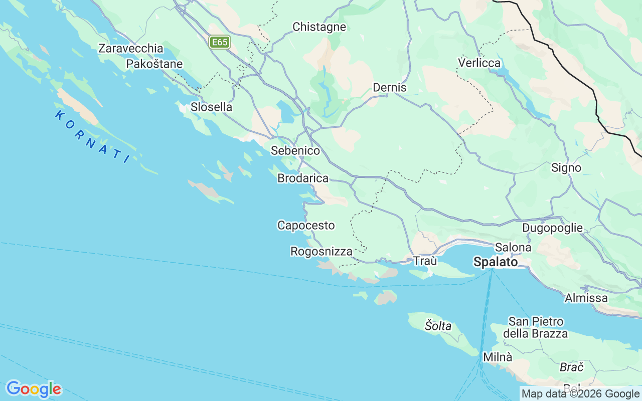Luogo Barca senza patente: Donji Banovci, Grebaštica, Šibenik, Grebaštica