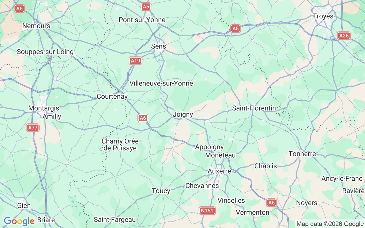 Emplacement du Péniche: 89300 Joigny, France