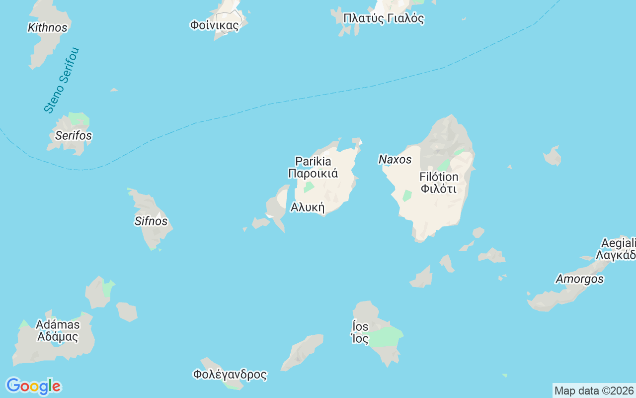 Plats för Katamaran: Paros, Grekland
