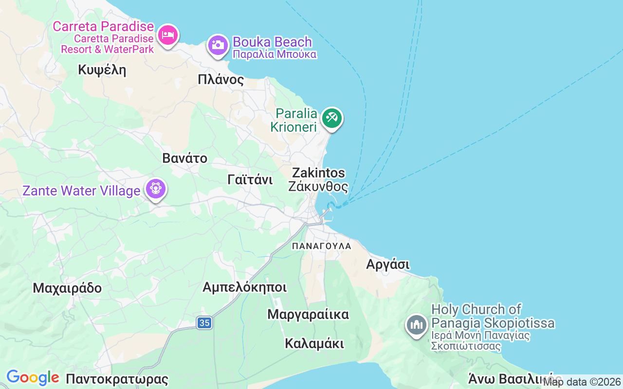 Łódź motorowa w lokalizacji: Port Zakynthos, Jednostka Regionalna Zakintos