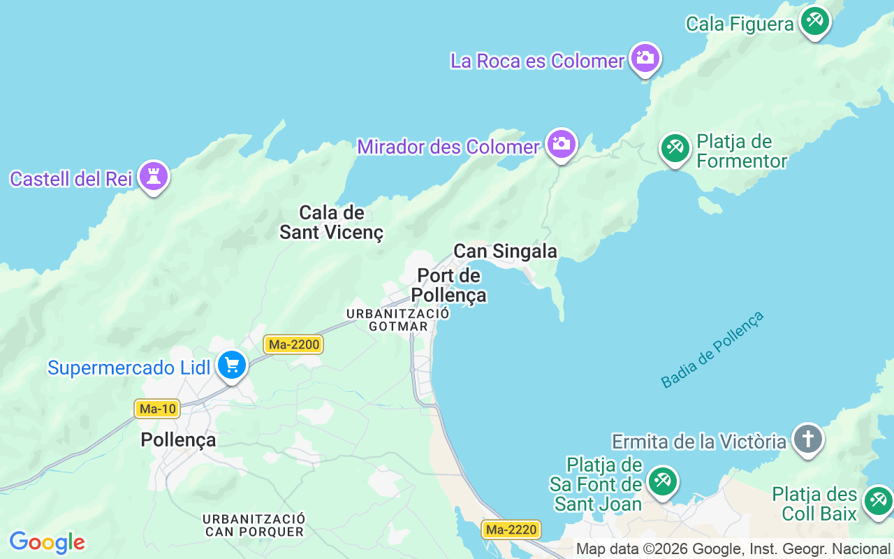 Plats för Katamaran: Port De Pollença, Spanien