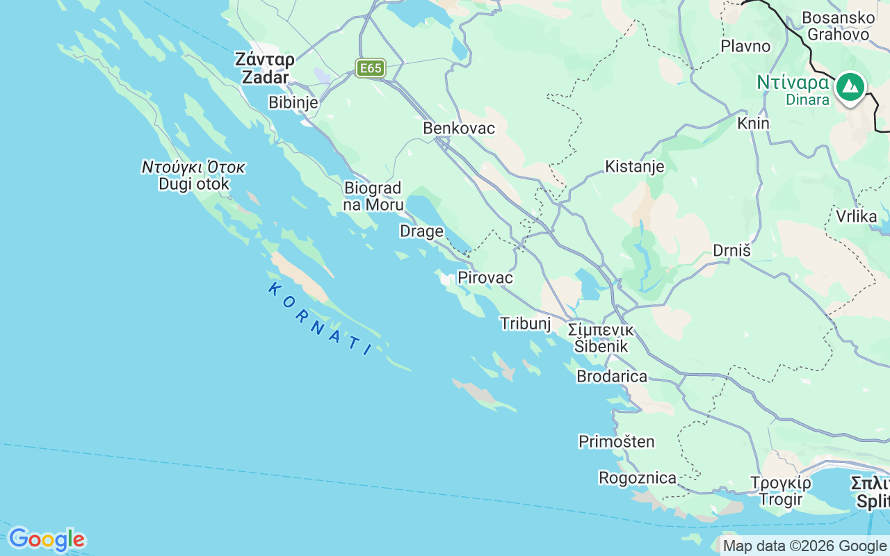 Τοποθεσία Μηχανοκίνητο σκάφος: Murter, Κροατία