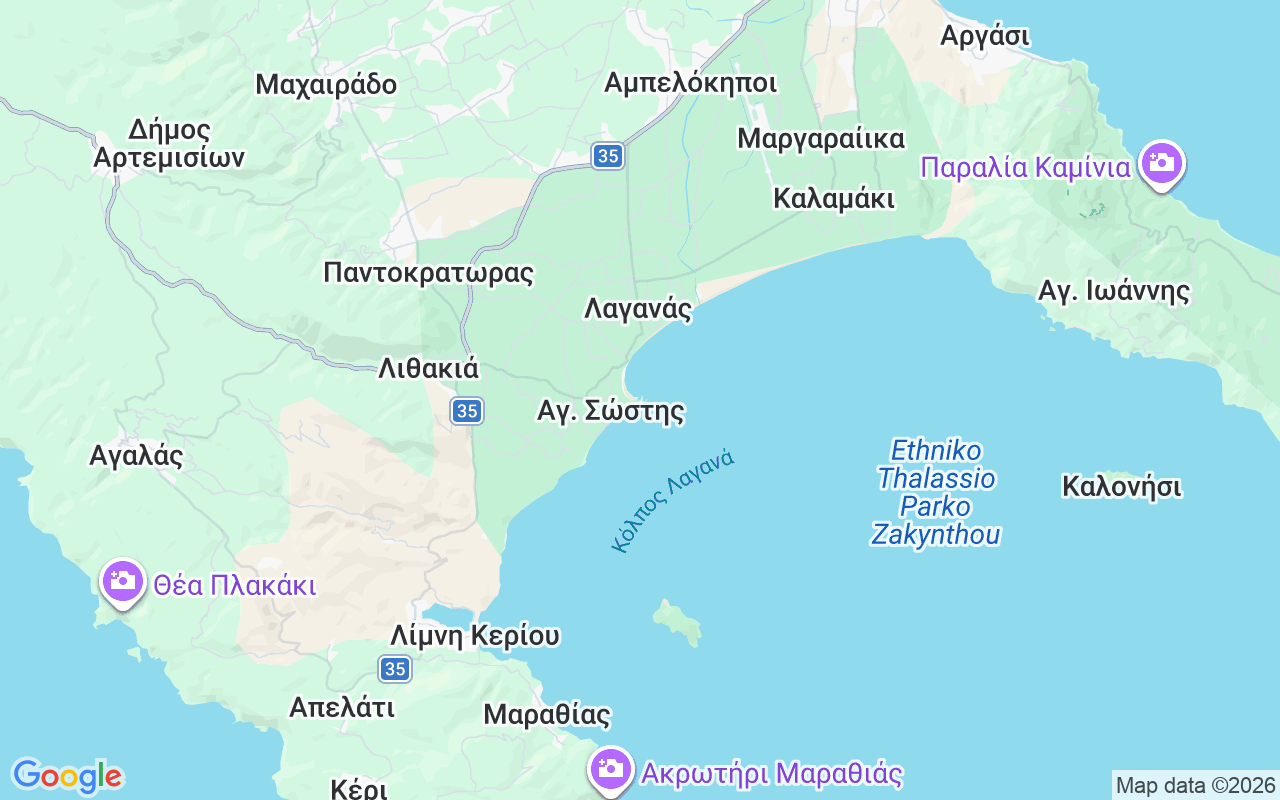 Τοποθεσία Μηχανοκίνητο σκάφος: Λιμάνι Του Άγιου Σώστη, Ζάκυνθος