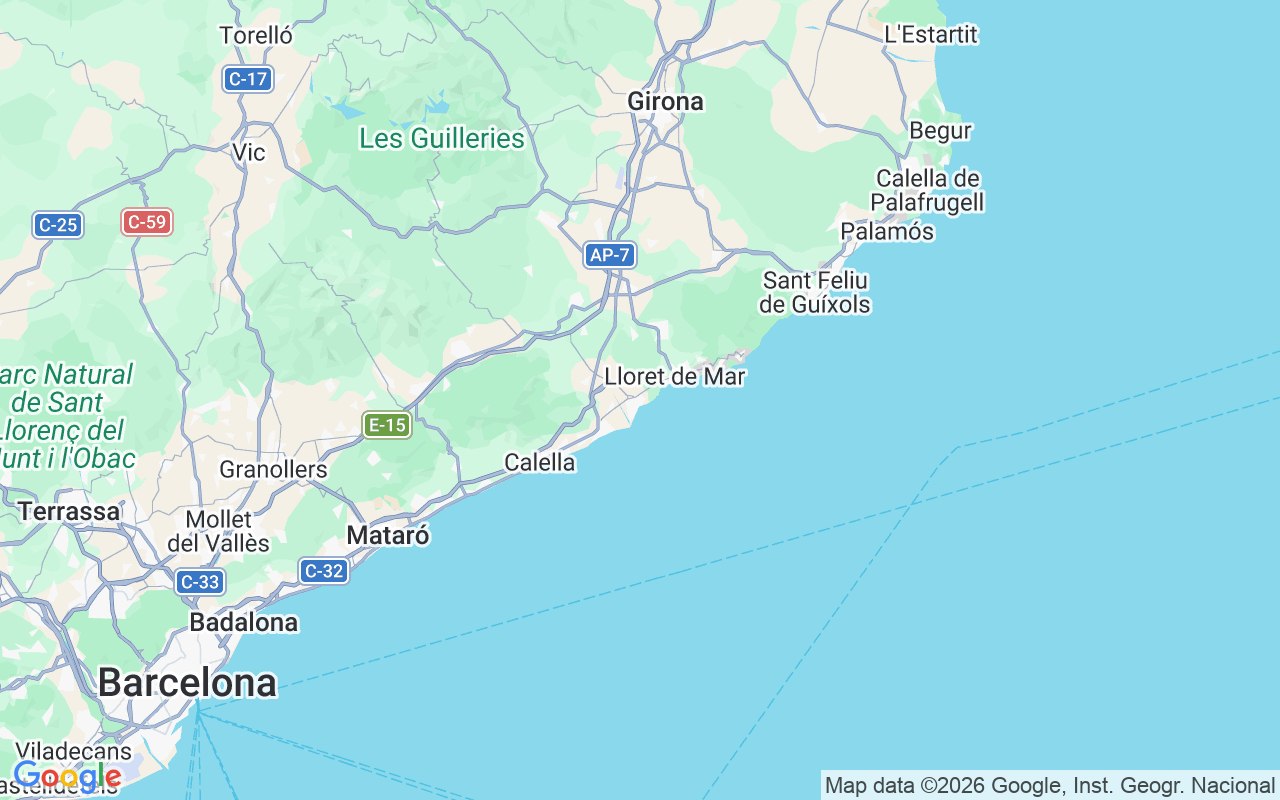 Plats för Motorbåt: 17300 Blanes, Spanien