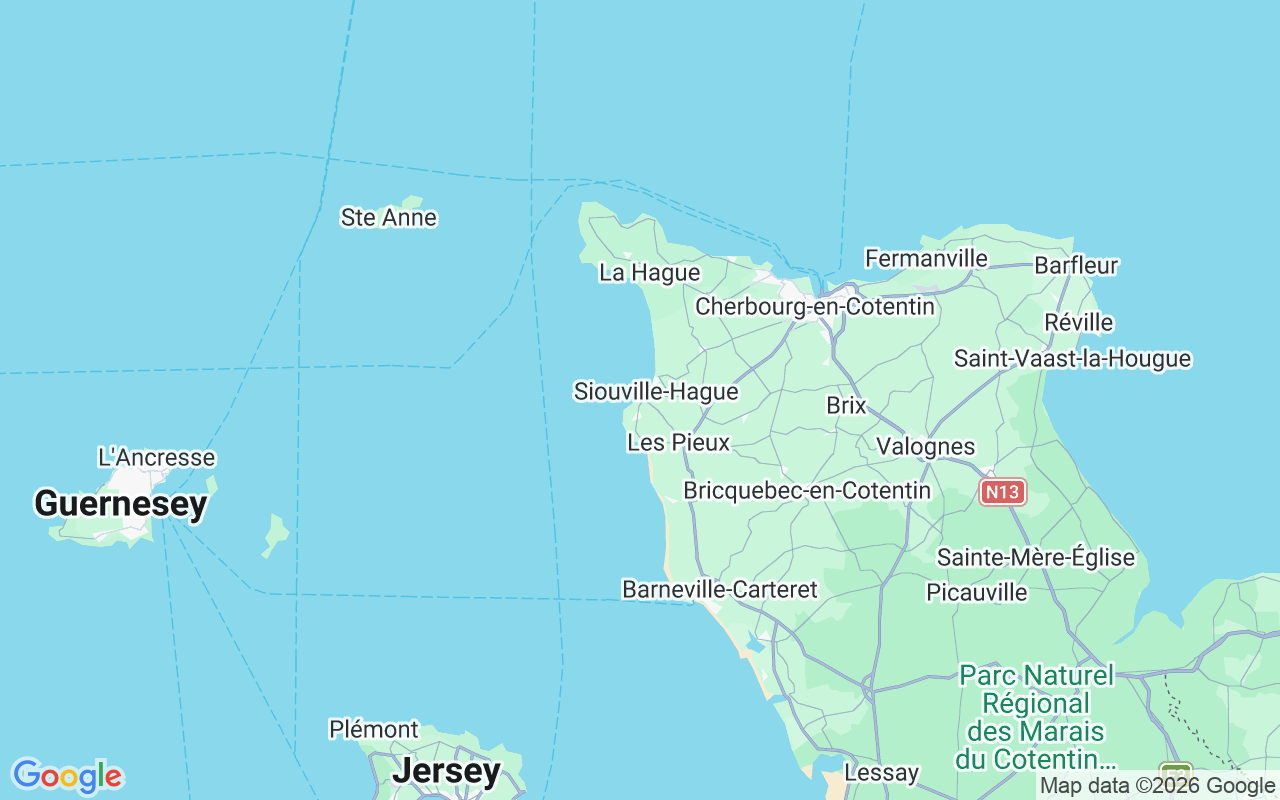 Emplacement du Catamaran: Diélette, France