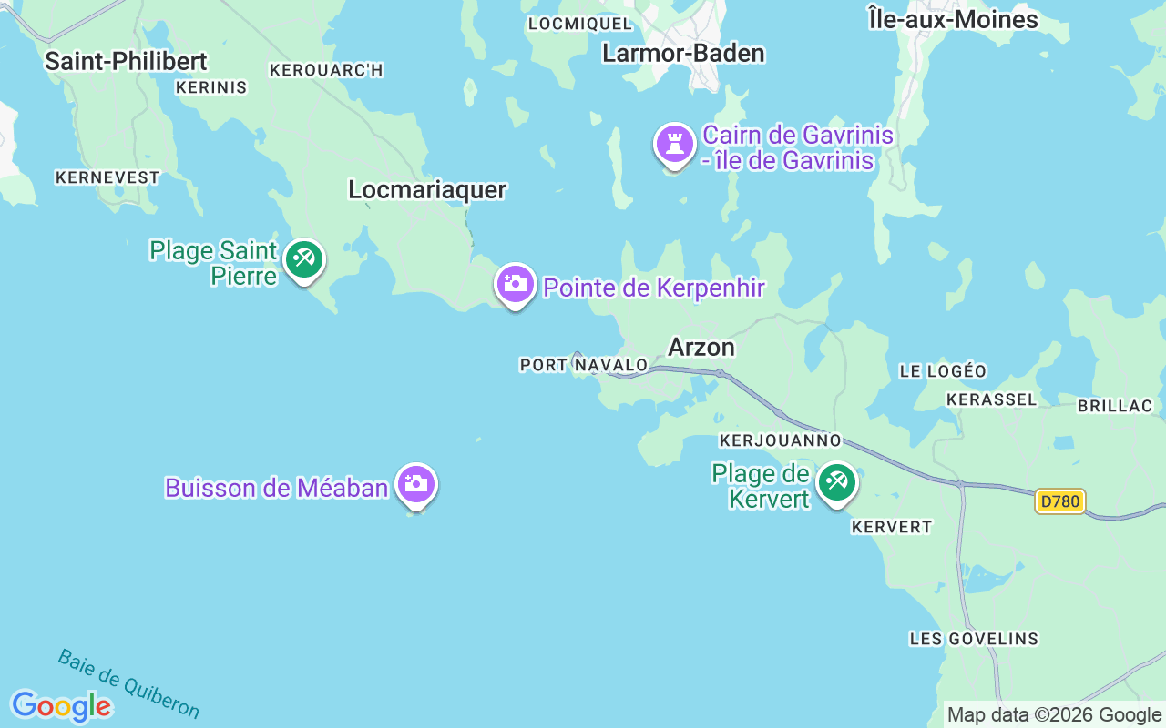 Emplacement du Semi-rigide: Port Navalo, 56640 Arzon