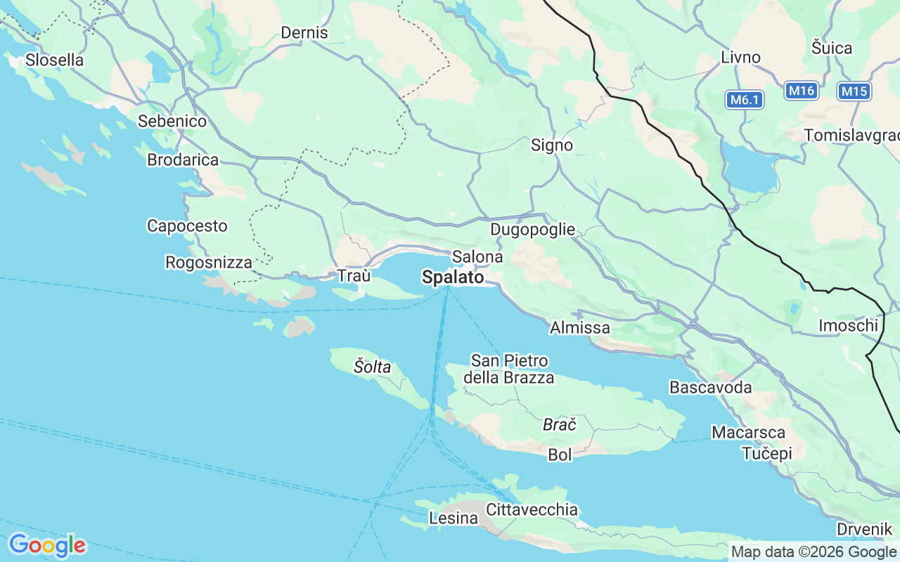 Luogo Yacht a motore: Split, Spalato