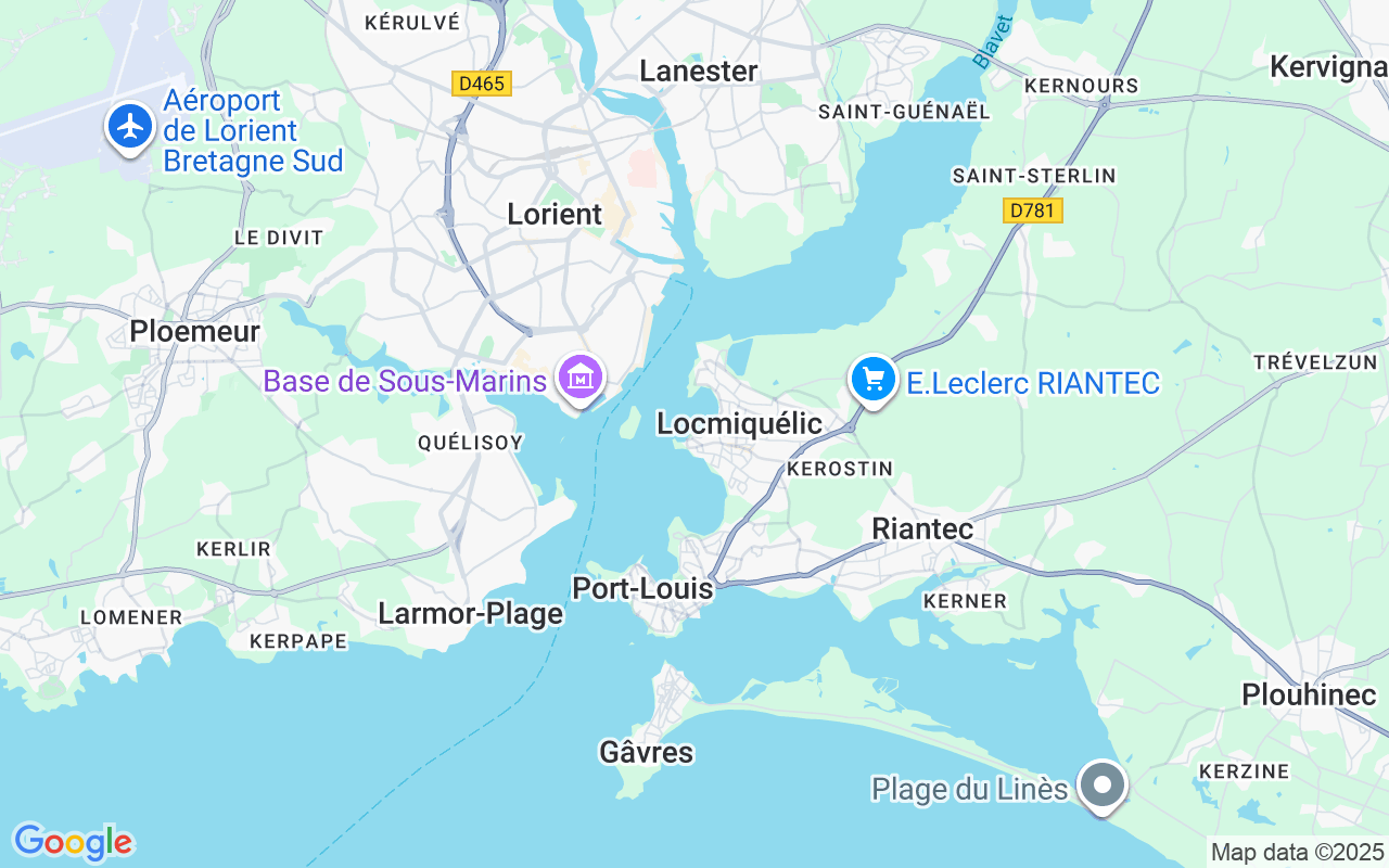 Plats för Segelbåt: 56570 Locmiquélic, Frankrike