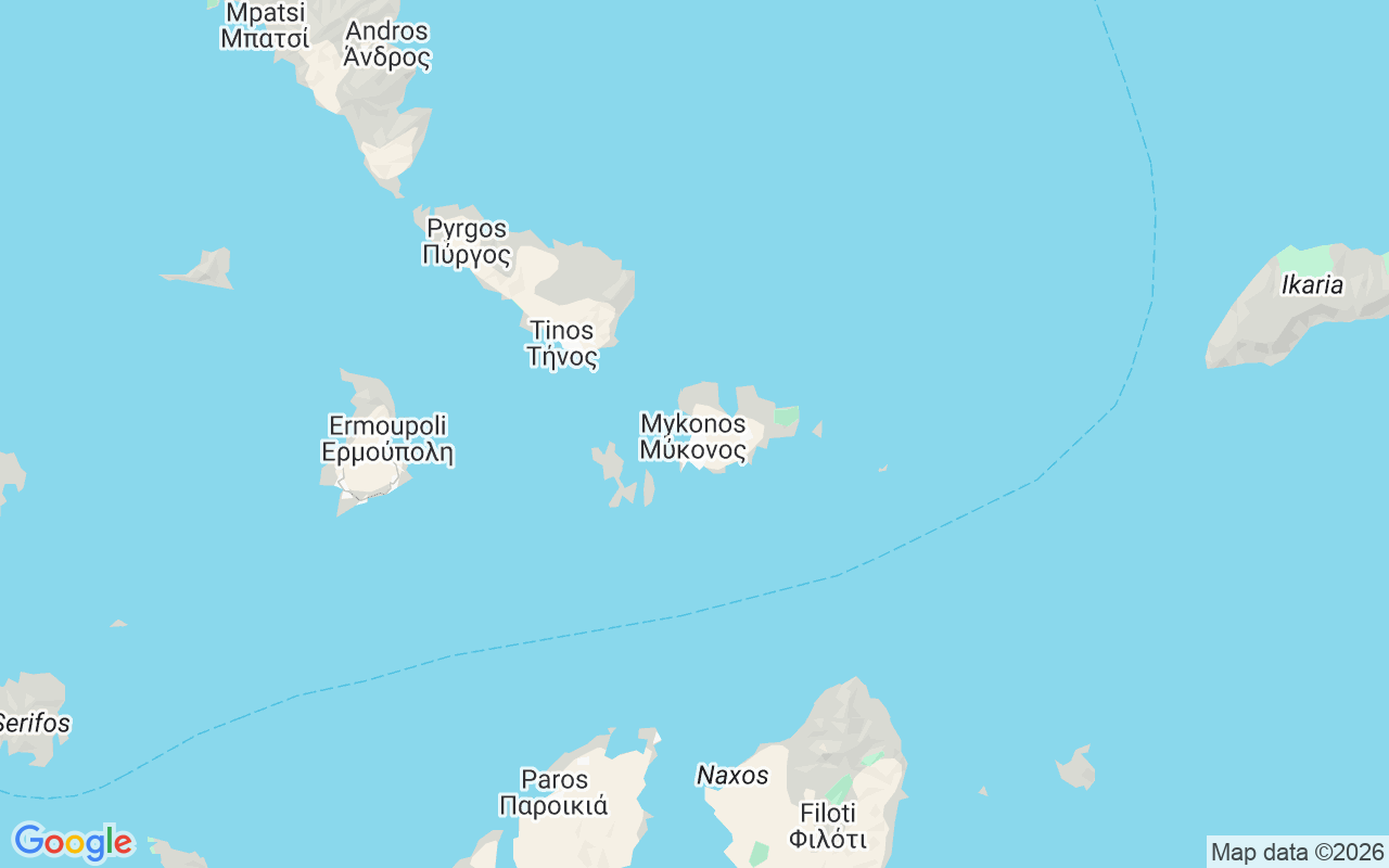Location of the RIB: Kalafatis, Mykonos