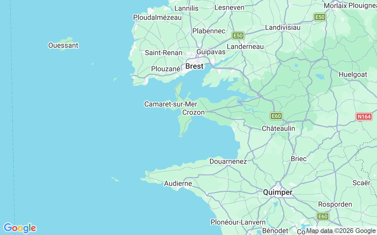 De locatie van Motorboot: Morgat, Morgat