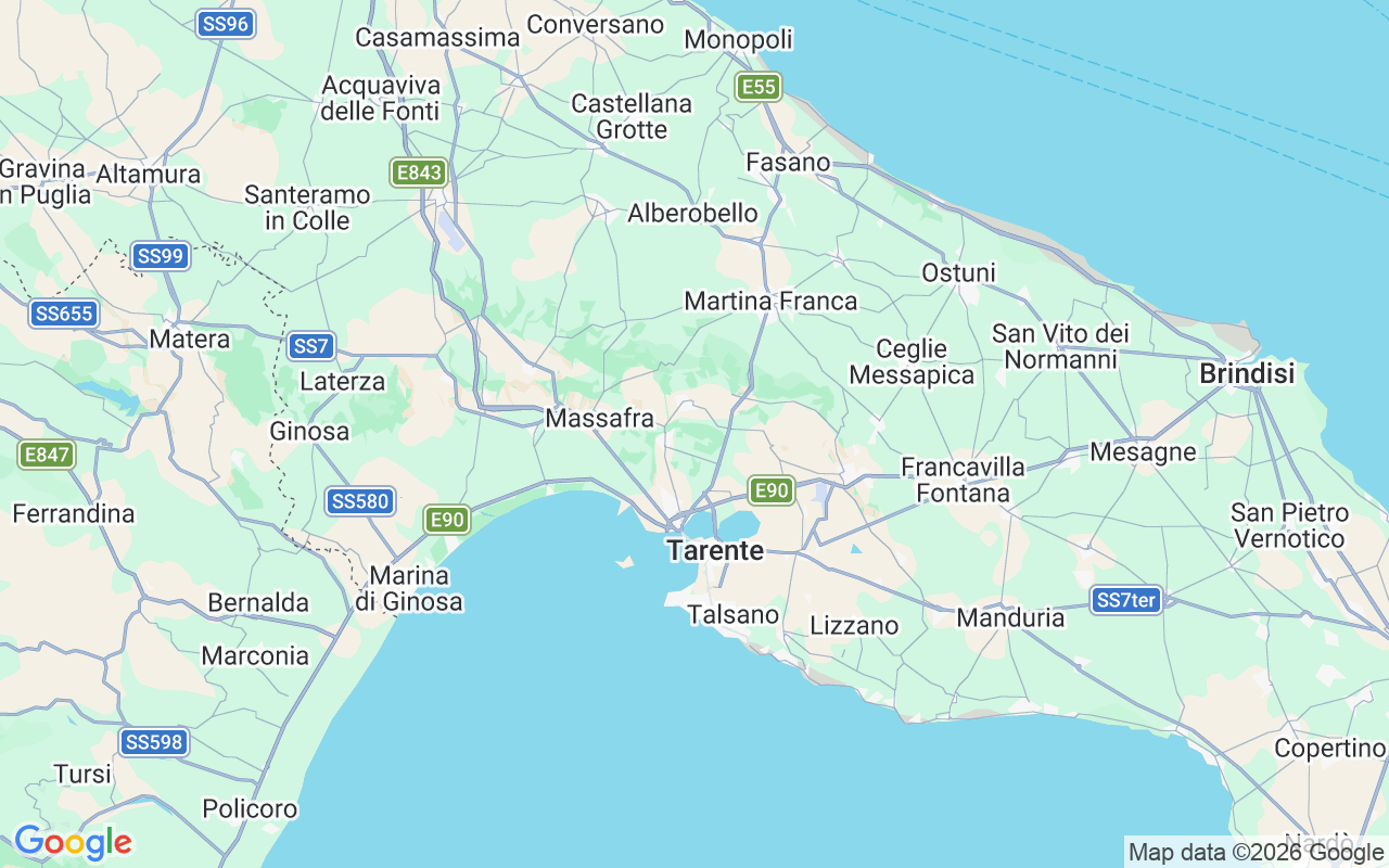 De locatie van Motorboot: Policoro - Marinagri, Tarente