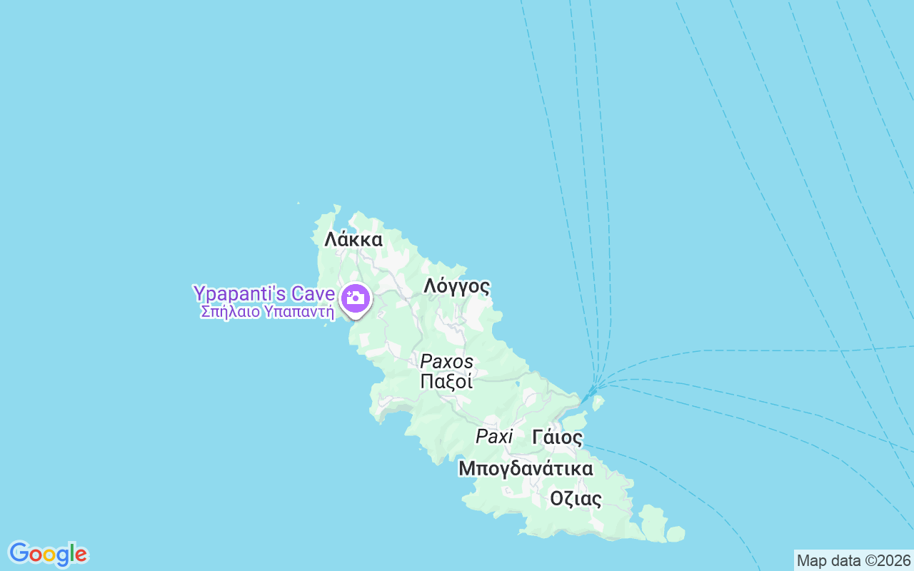 Emplacement du Semi-rigide: Longos Harbour, Paxos