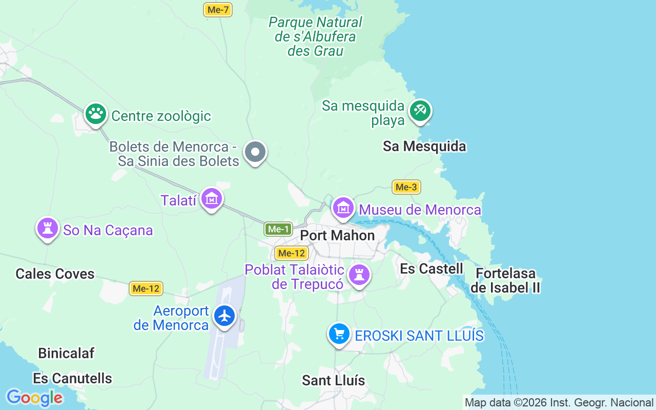 Emplacement du Bateau à moteur: Marina Menorca, Port Mahon