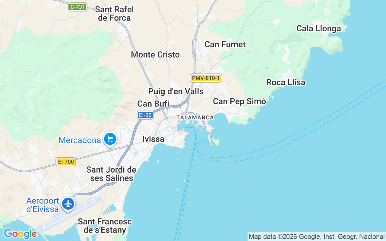 Luogo Yacht a motore: Marina Botafoch, Ivissa
