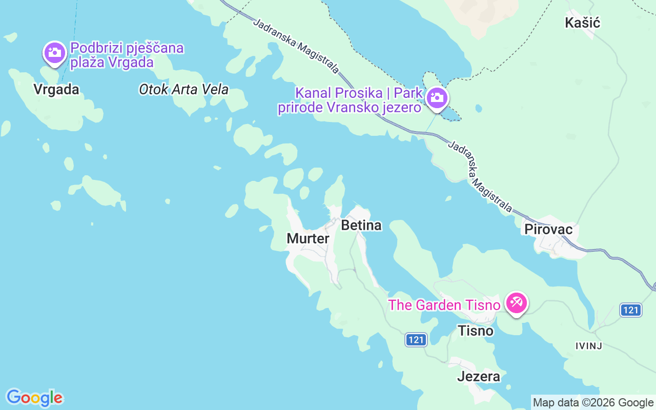 Location of the Sailboat: Marina Hramina, Murter