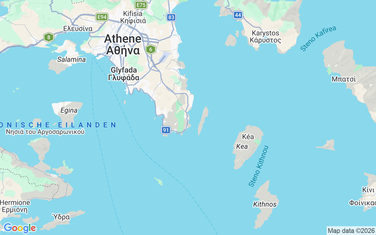 De locatie van Catamaran: Alimos, Laurion