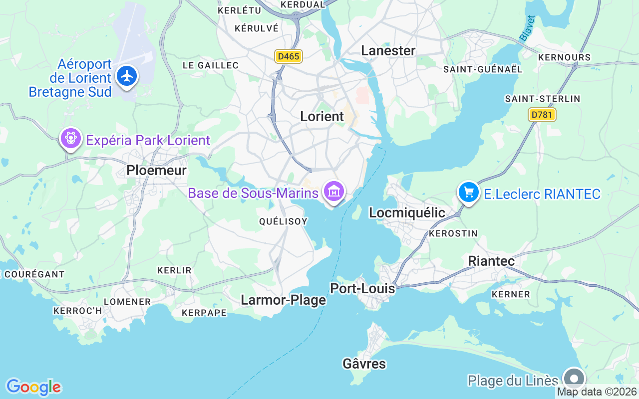 Liegeplatz RIB: Port De La Base (Bsm), 56100 Lorient