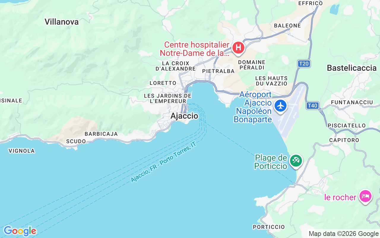 Plats för RIB-båt: Ajaccio, Frankrike