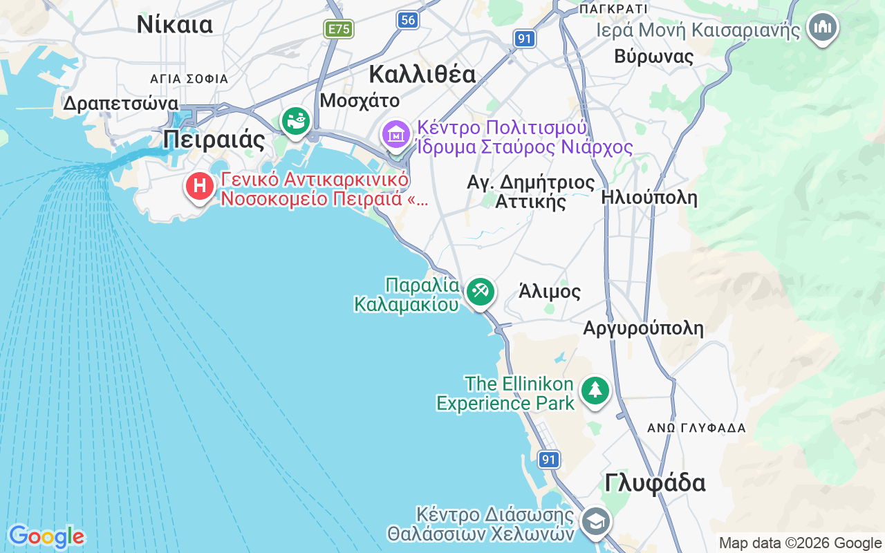 Τοποθεσία Καταμαράν: Alimos Marina, Αθήνα