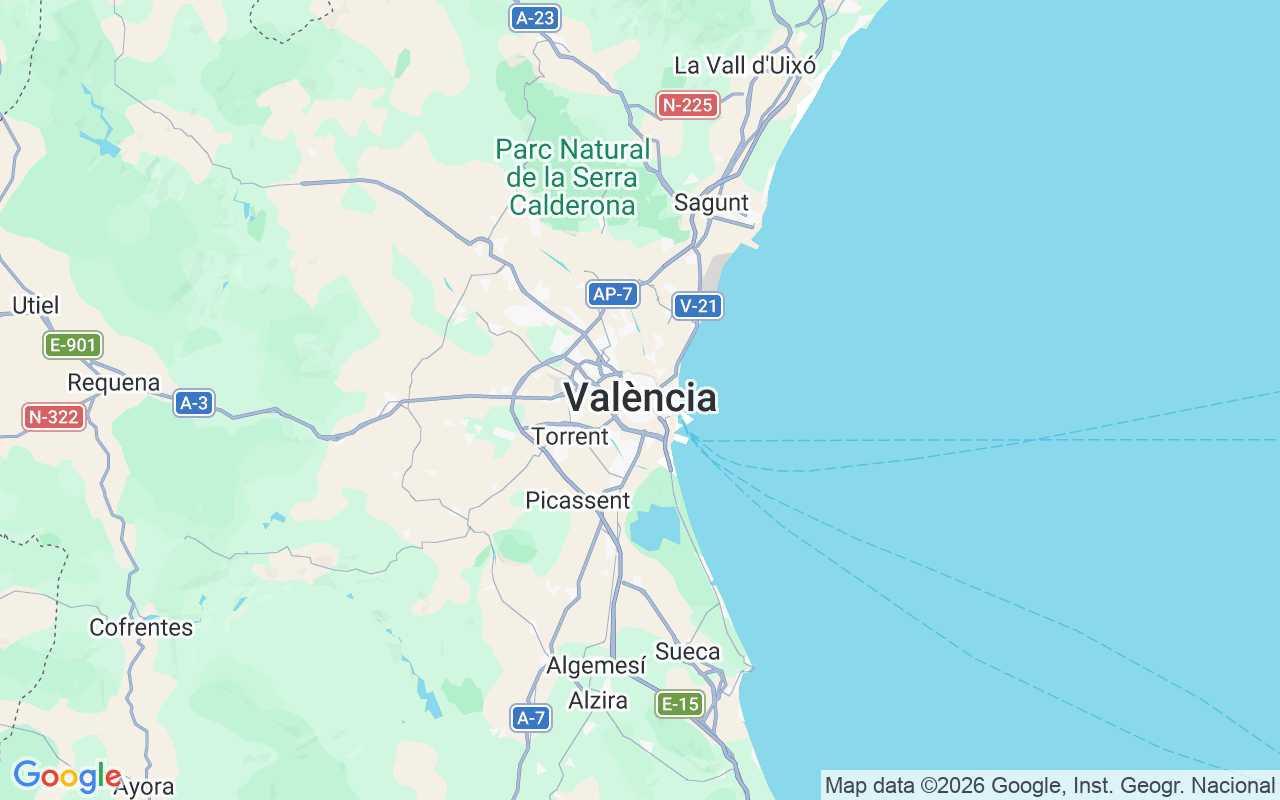 Location of the Sailboat: Marina De Valencia, València