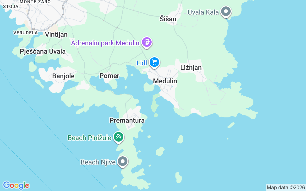 Location of the Motorboat: Marina Medulin, Medulin