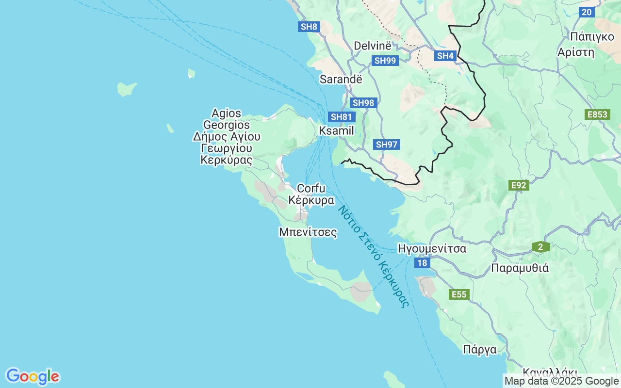 Localização do(a) Catamarã: Corfu, Grécia