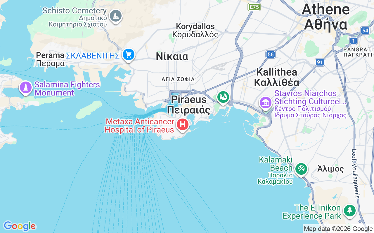 De locatie van Catamaran: Zea Marina, Athene