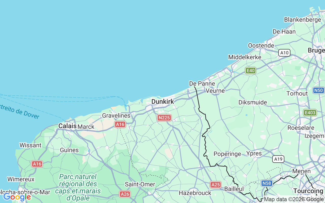 Localização do(a) Lancha: Grand Large, Dunkirk