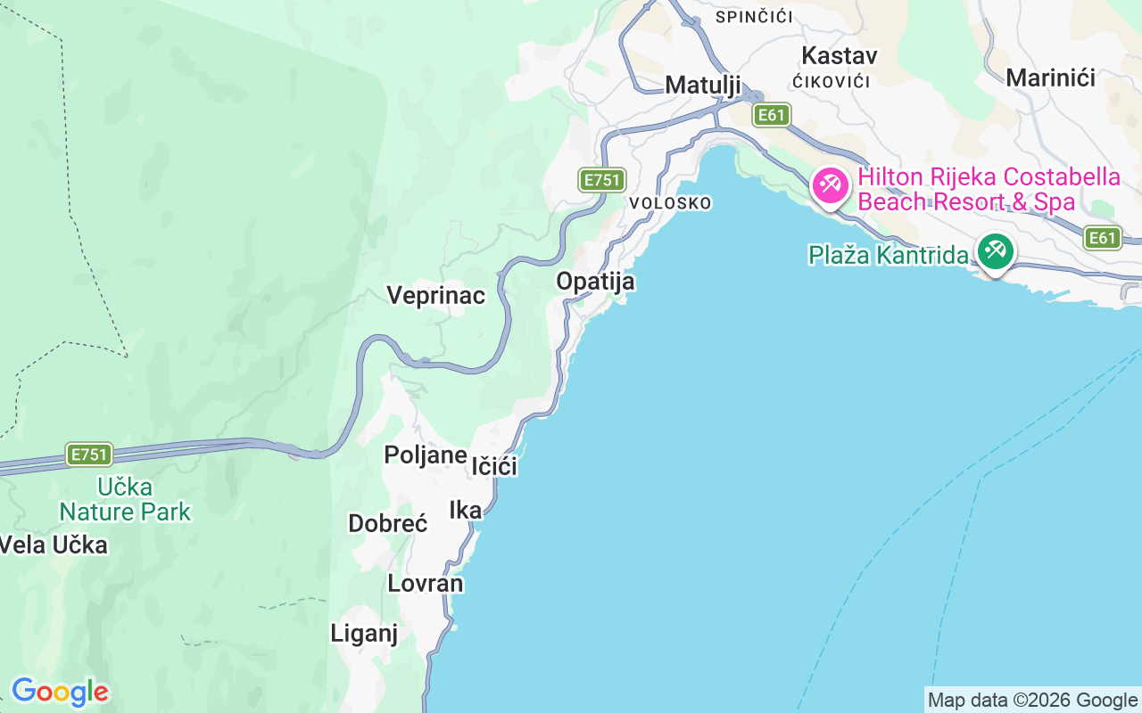 Liegeplatz Motorboot: Marina Admiral, Opatija