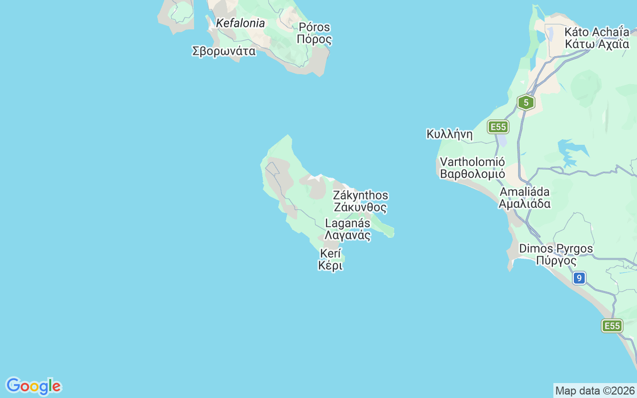 Plats för Motorbåt: Alikanas, Zakynthos