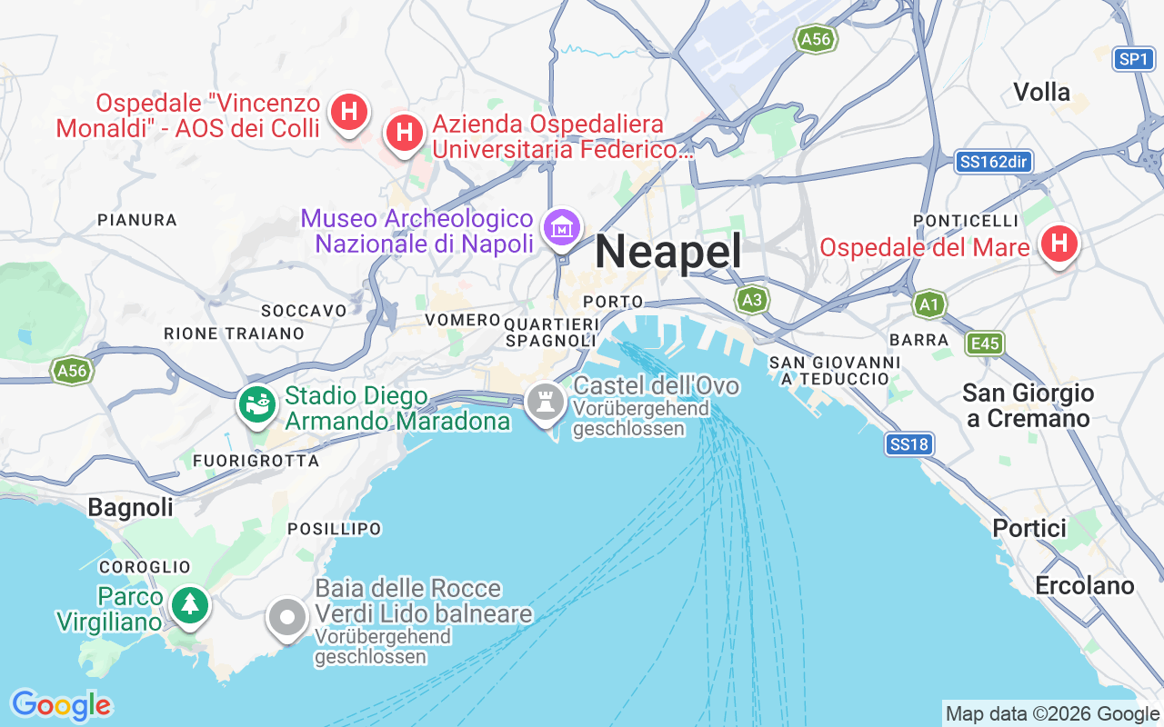 Liegeplatz Segelyacht: Porto Di Napoli, 80035 Neapel