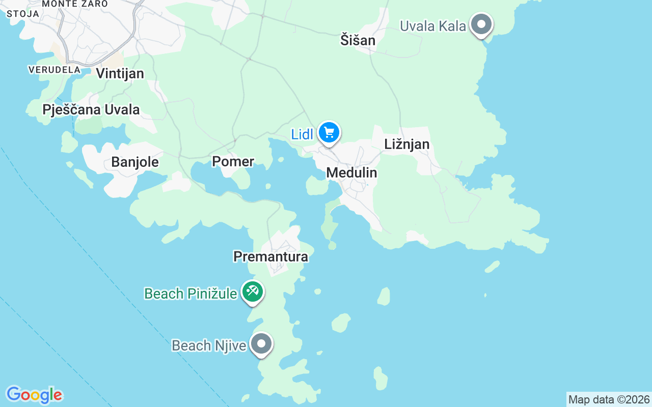 De locatie van Motorboot: Marina Medulin, Medulin