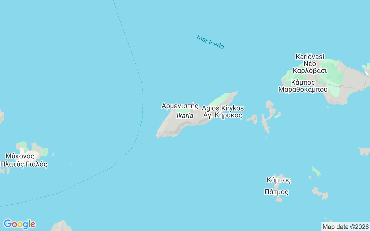 Ubicación Neumática: Ikaria Samos, Icaria