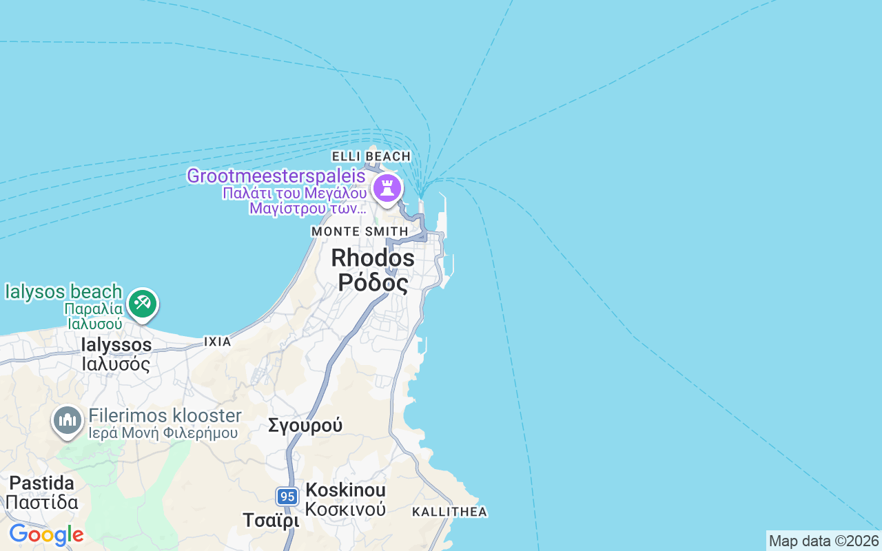 De locatie van Zeilboot: Rhodes Marina, Rodos