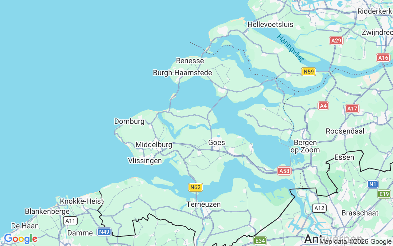 De locatie van Zeilboot: Delta Marina, Kortgene