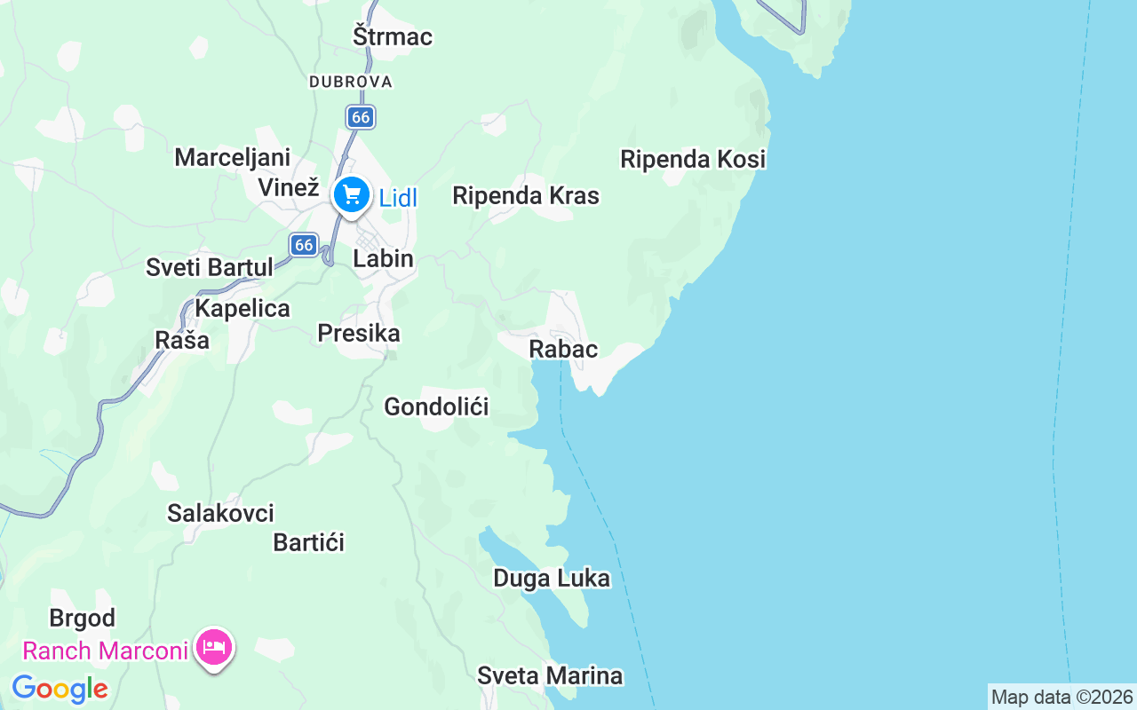 Emplacement du Bateau à moteur: Luka Rabac Marina, Rabac