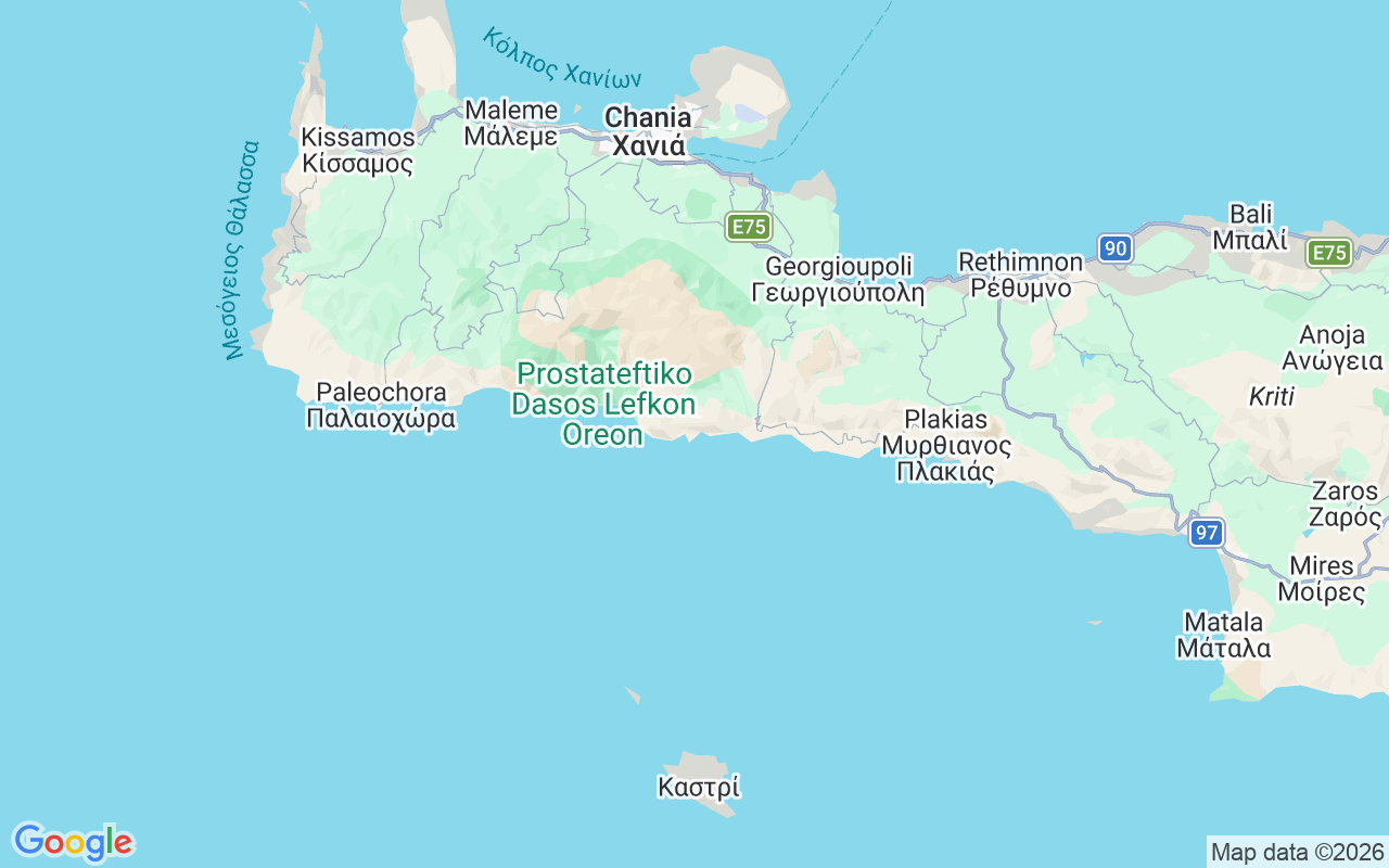 De locatie van Motorboot: Λουτρο Σφακίων, Loutro