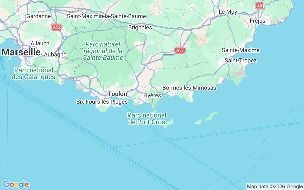 Plats för Motorbåt: France, Hyères