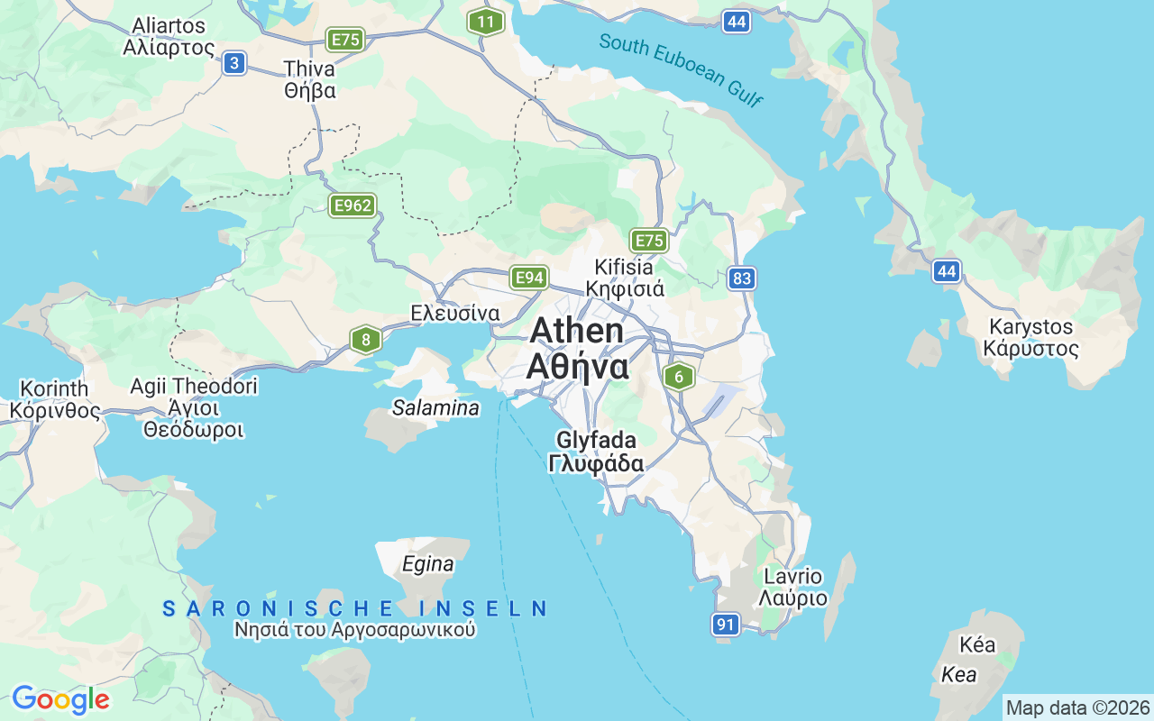 Liegeplatz RIB: Anavissos, Athen