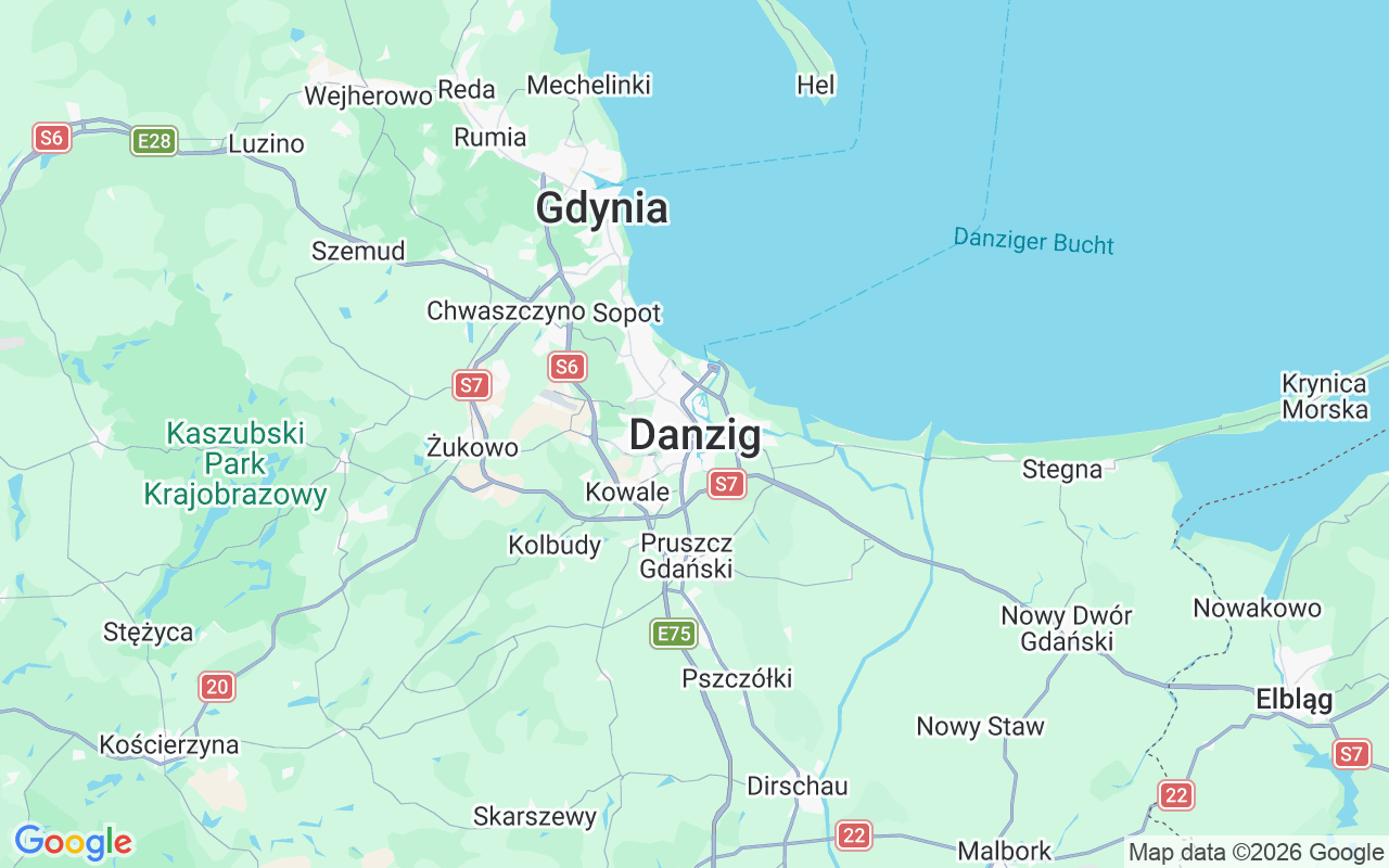 Liegeplatz Segelboot: Przystań Cesarska, Danzig