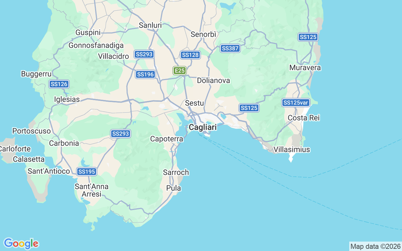 De locatie van Zeilboot: Cagliari, Cagliari