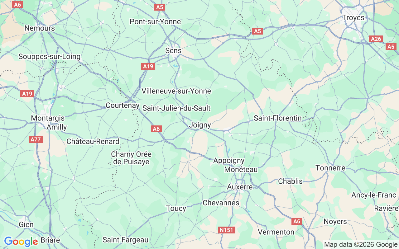 Plats för Husbåt: 89300 Joigny, Frankrike