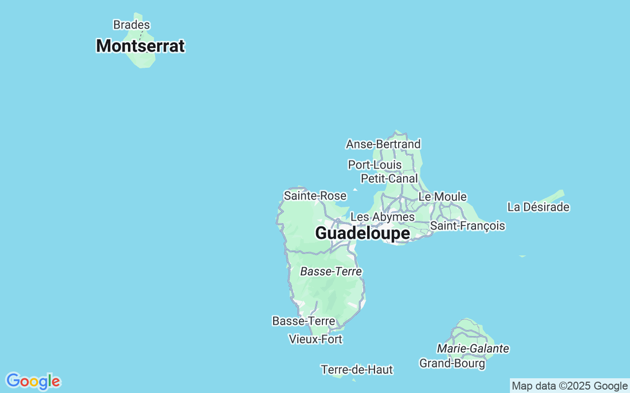 Plats för RIB-båt: Sainte-Rose, Guadeloupe