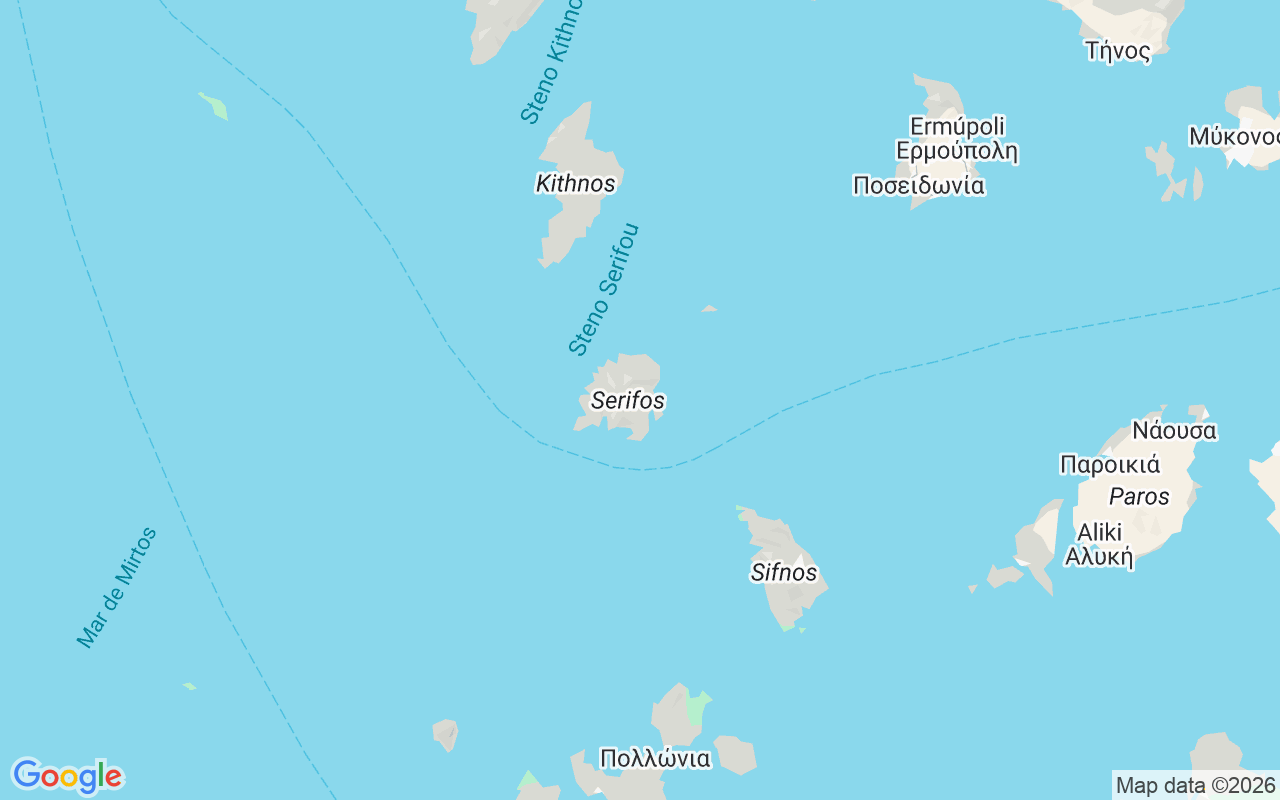 Ubicación Neumática: Livadi, Serifos 840 05